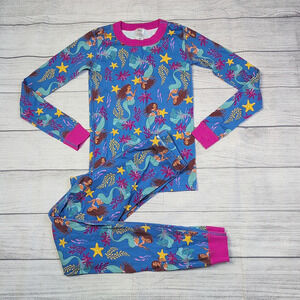 10 Hanna Andersson/Disney Little Mermaid Long John Pajamas